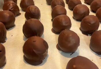 Dark Chocolate Pumpkin Truffle